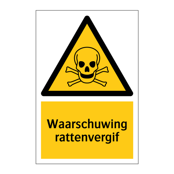 Waarschuwing rattenvergif