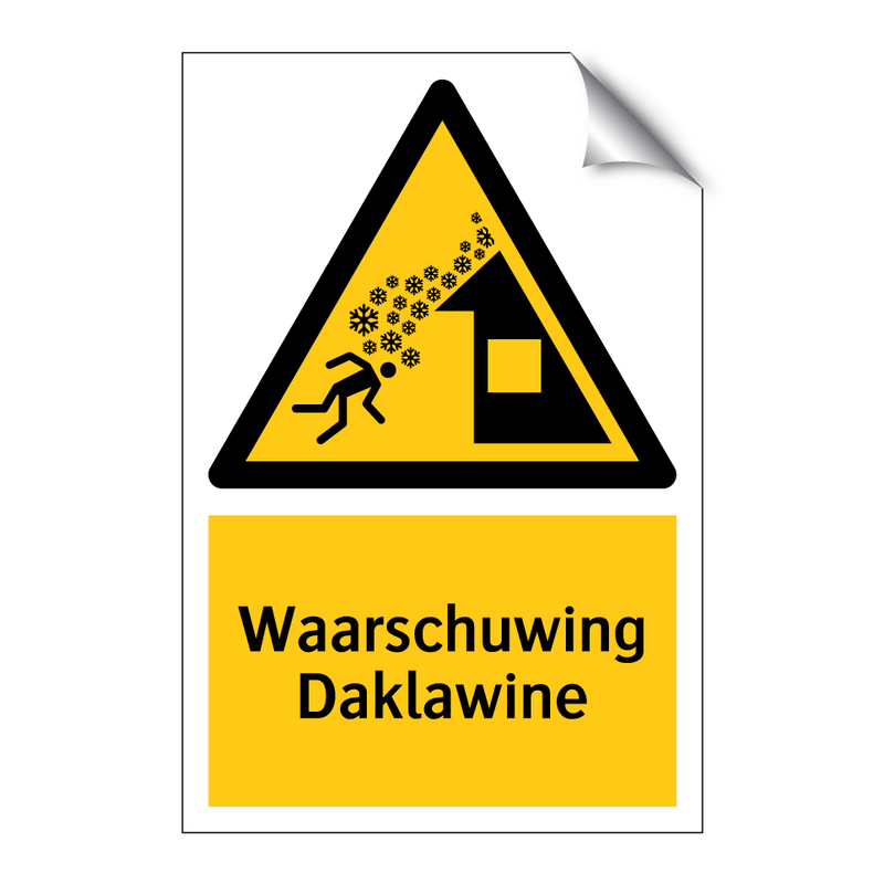 Waarschuwing Daklawine