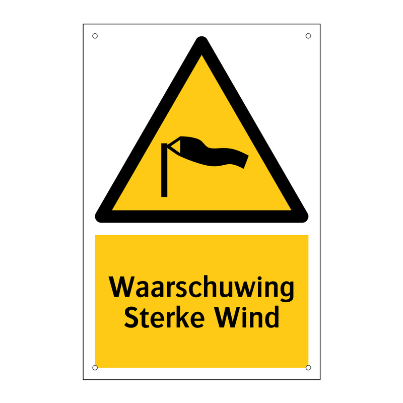 Waarschuwing Sterke Wind