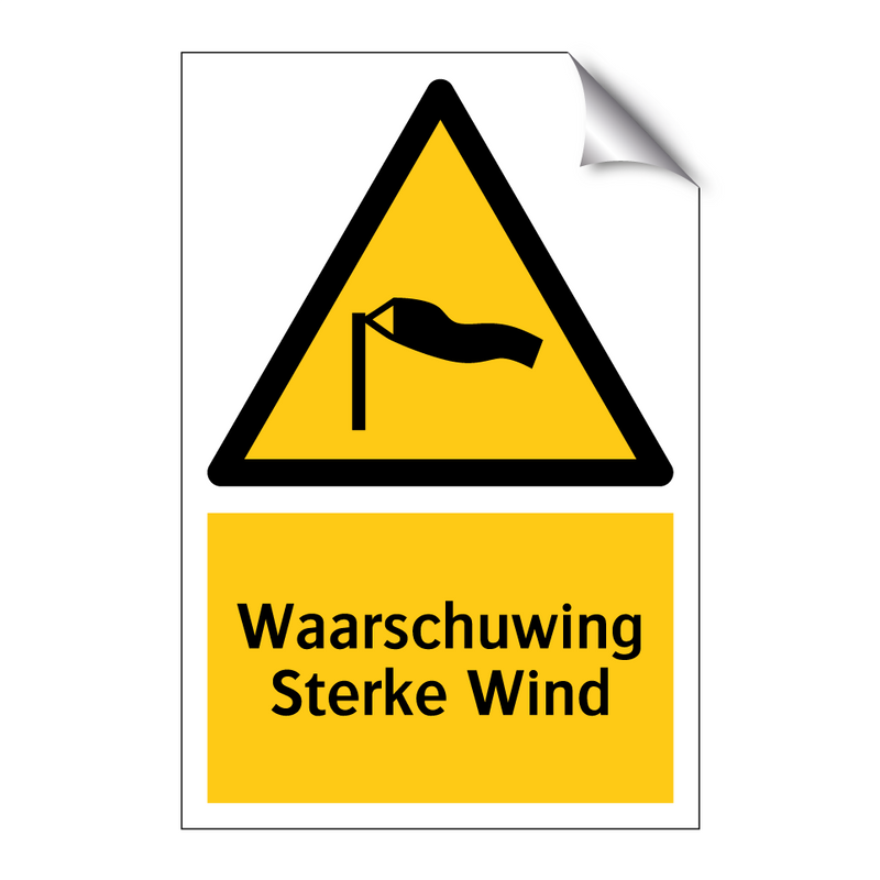 Waarschuwing Sterke Wind