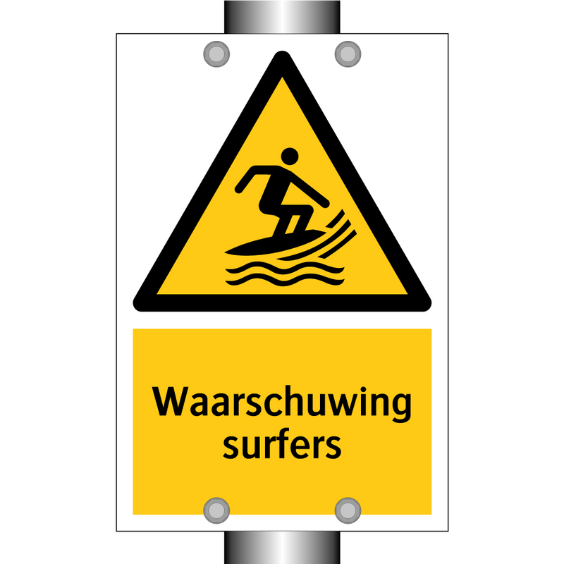 Waarschuwing surfers