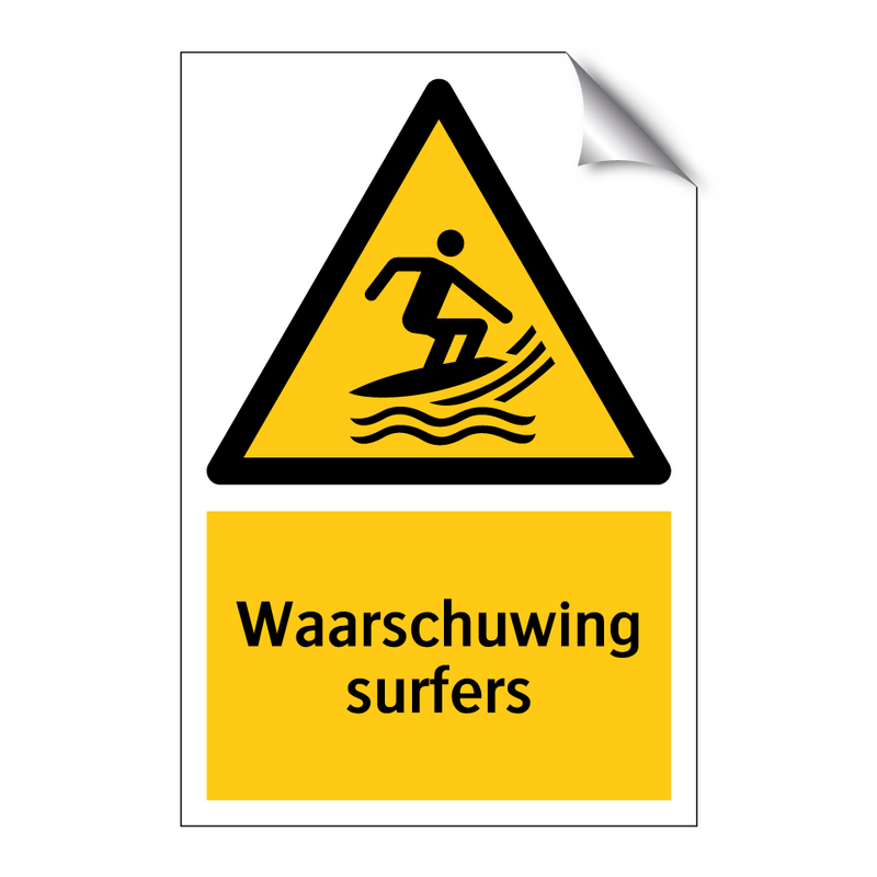 Waarschuwing surfers