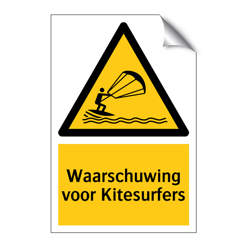 Waarschuwing voor Kitesurfers