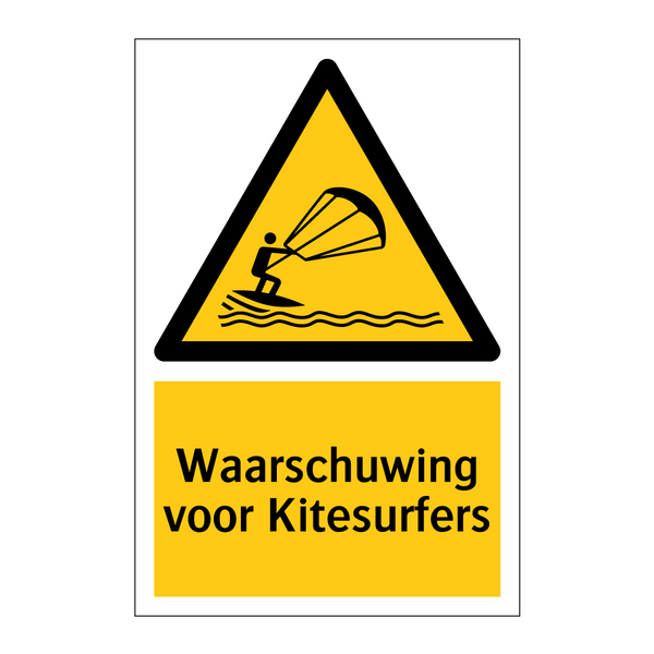 Waarschuwing voor Kitesurfers