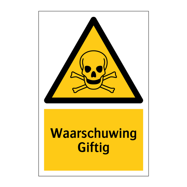 Waarschuwing Giftig