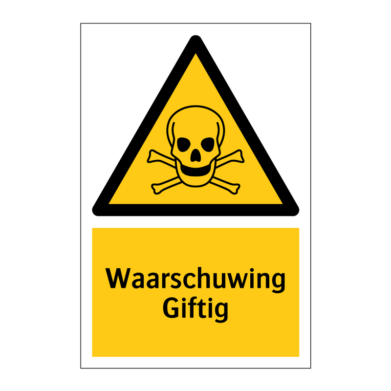 Waarschuwing Giftig