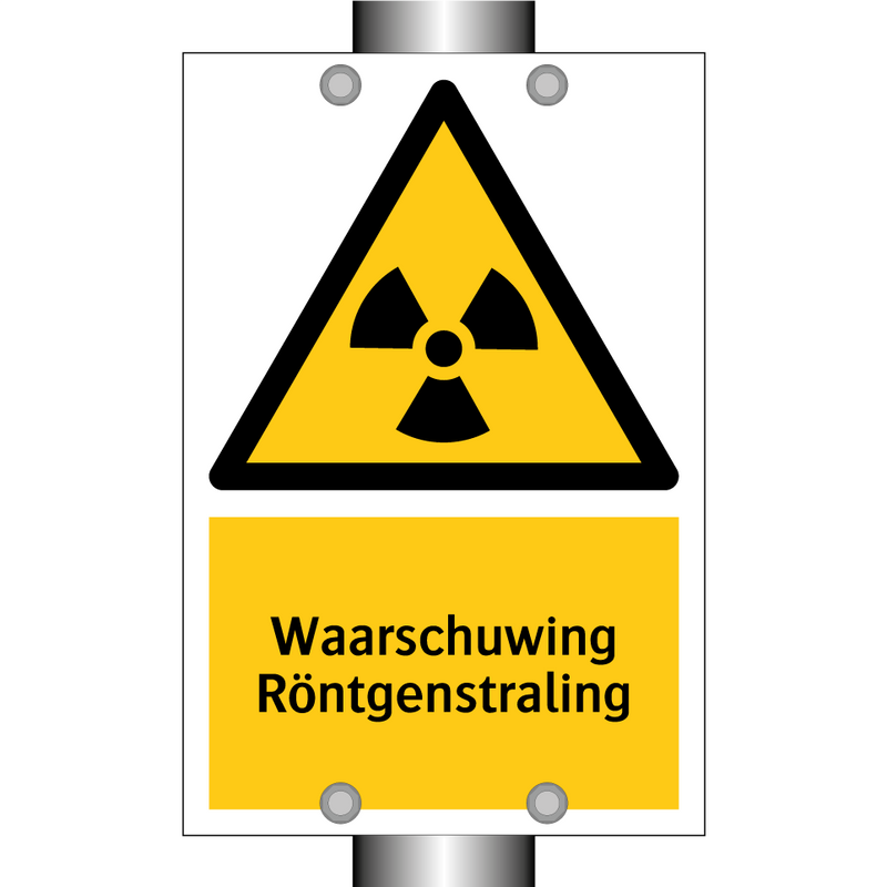 Waarschuwing Röntgenstraling