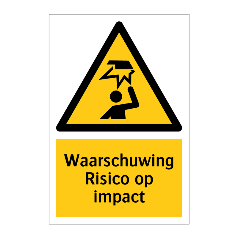 Waarschuwing Risico op impact