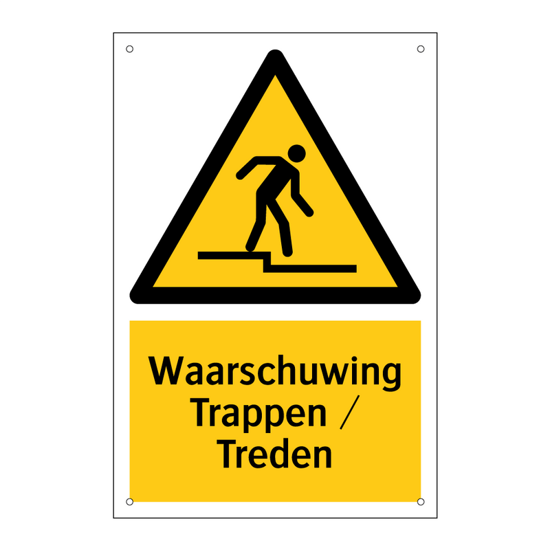 Waarschuwing Trappen / Treden