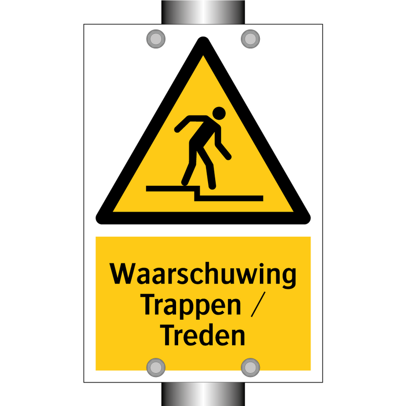 Waarschuwing Trappen / Treden