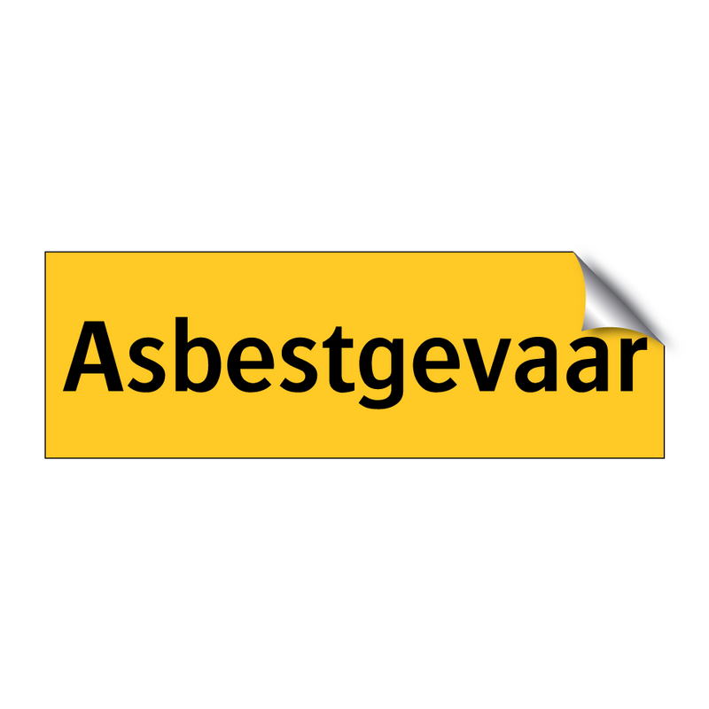 Asbestgevaar & Asbestgevaar & Asbestgevaar & Asbestgevaar