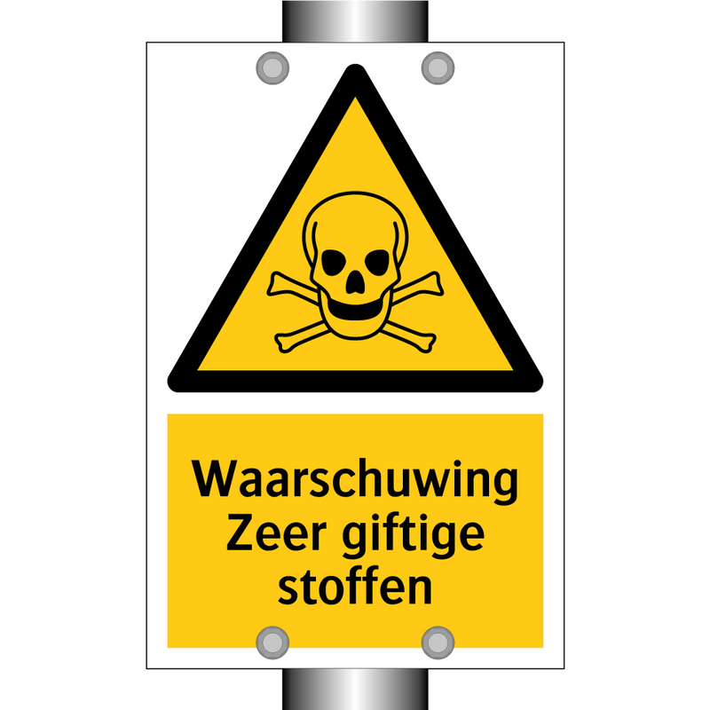 Waarschuwing Zeer giftige stoffen