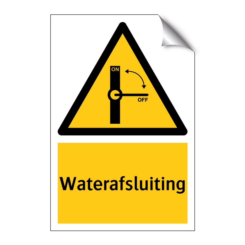 Waterafsluiting