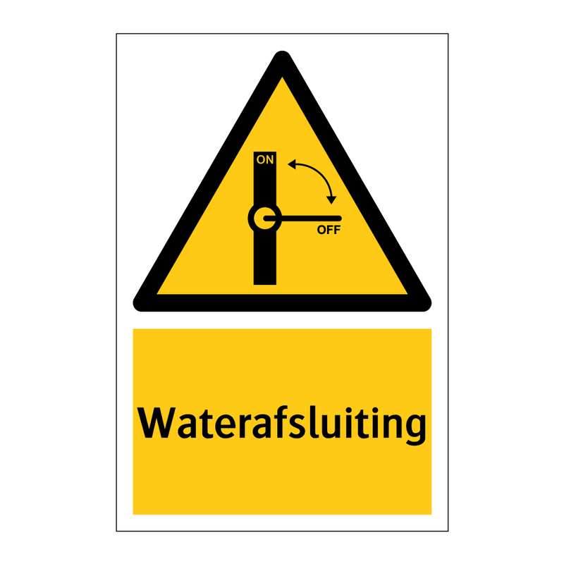 Waterafsluiting