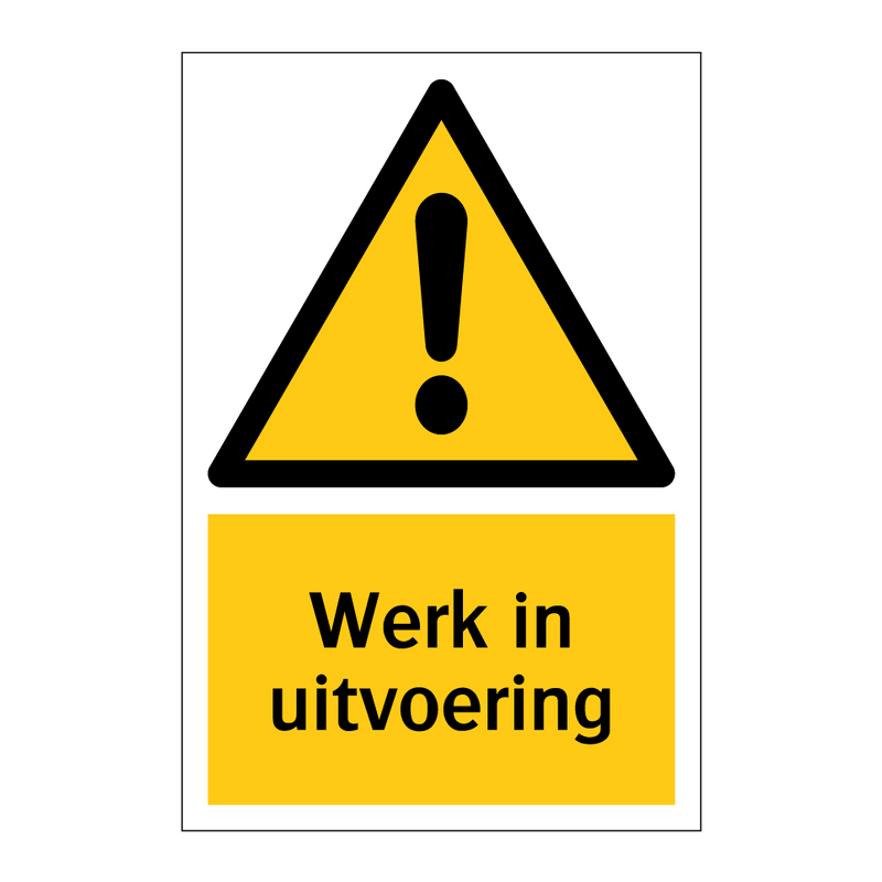 Werk in uitvoering