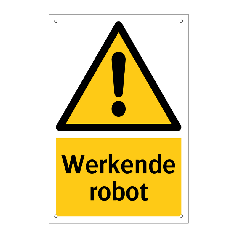 Werkende robot