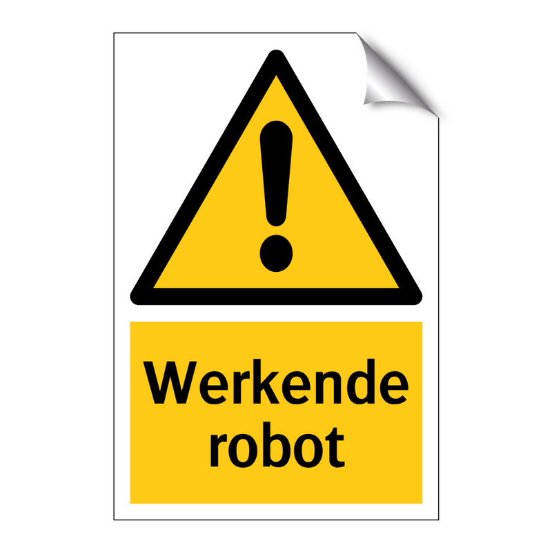 Werkende robot