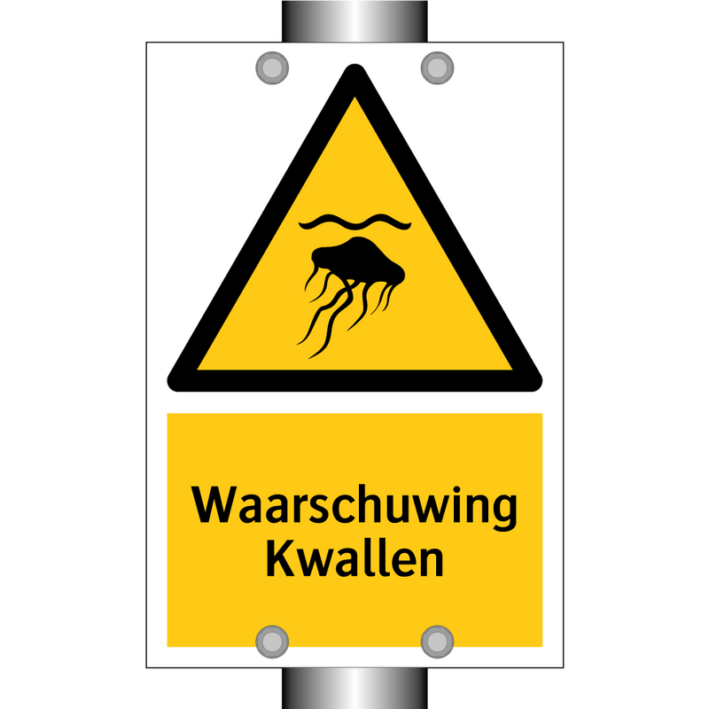 Waarschuwing Kwallen