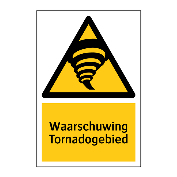 Waarschuwing Tornadogebied