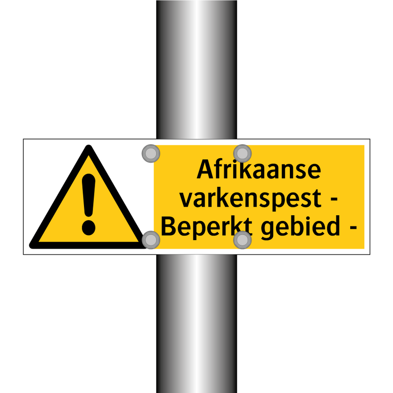 Afrikaanse varkenspest - Beperkt gebied -