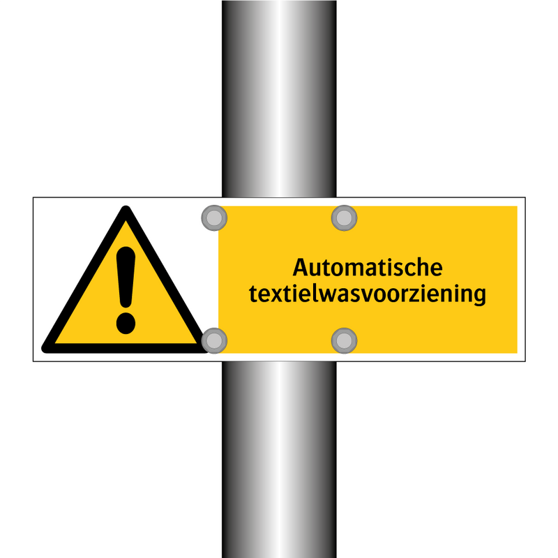 Automatische textielwasvoorziening