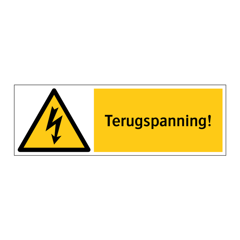 Terugspanning!