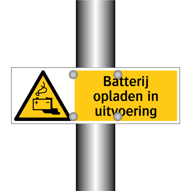 Batterij opladen in uitvoering