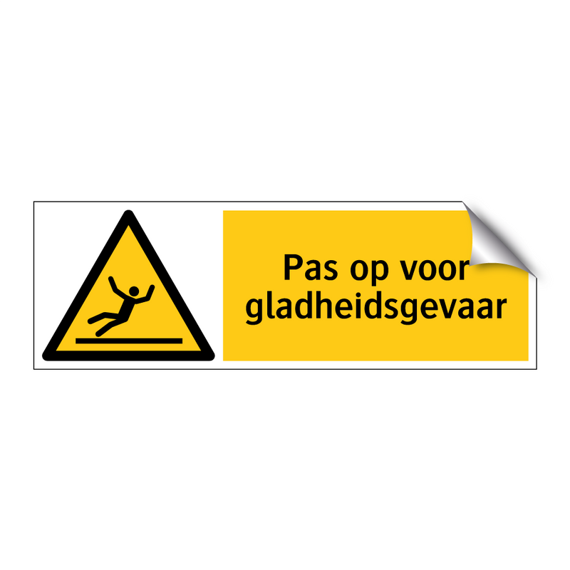 Pas op voor gladheidsgevaar