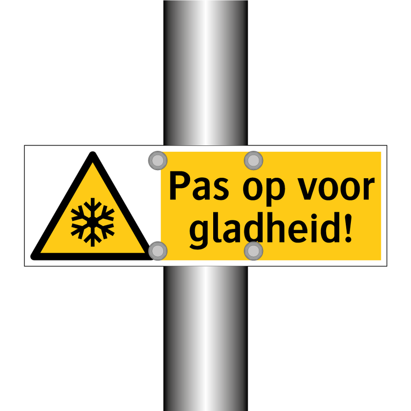 Pas op voor gladheid!