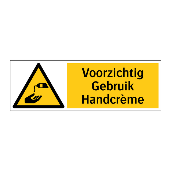 Voorzichtig Gebruik Handcrème