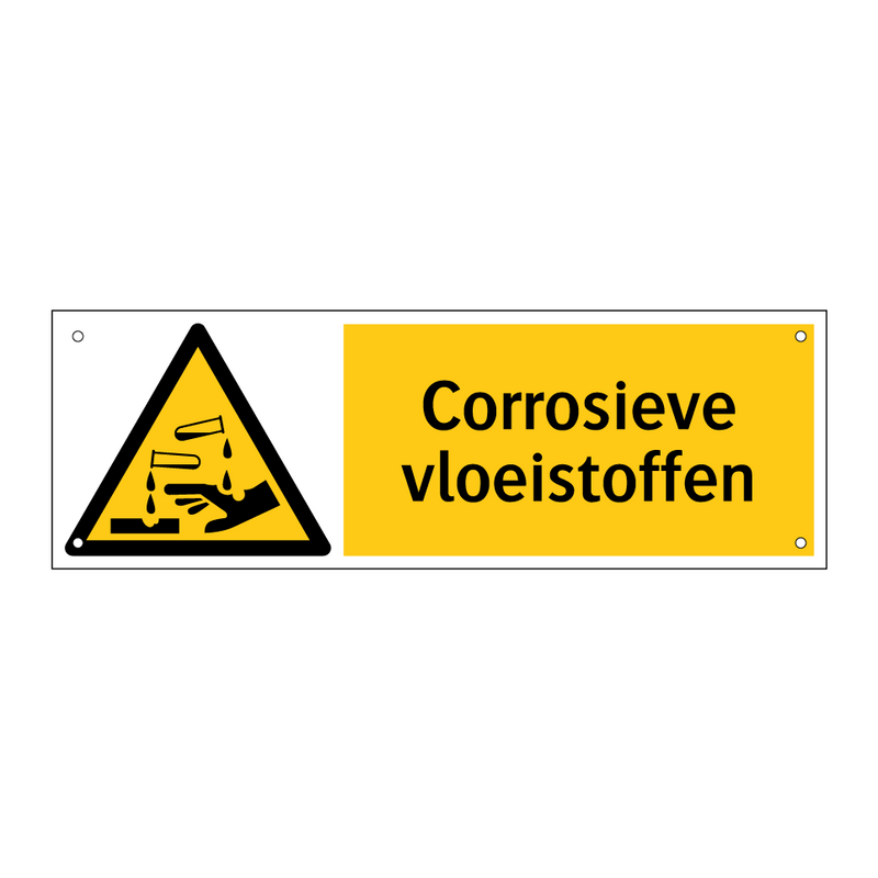 Corrosieve vloeistoffen