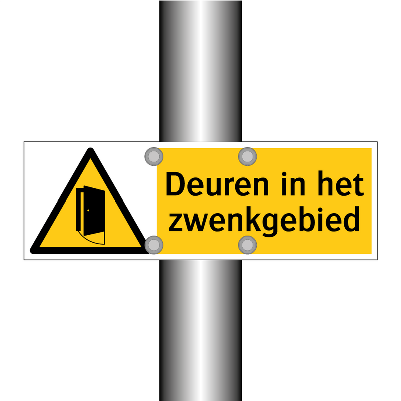 Deuren in het zwenkgebied