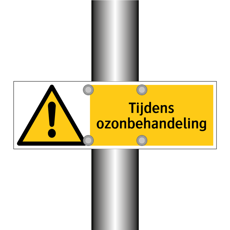 Tijdens ozonbehandeling