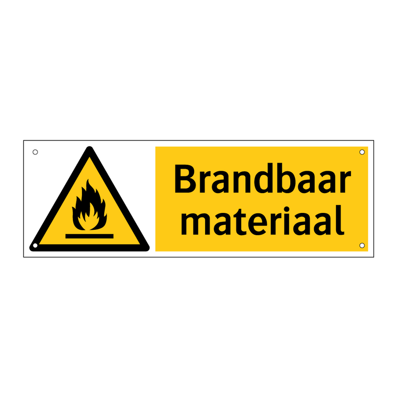 Brandbaar materiaal