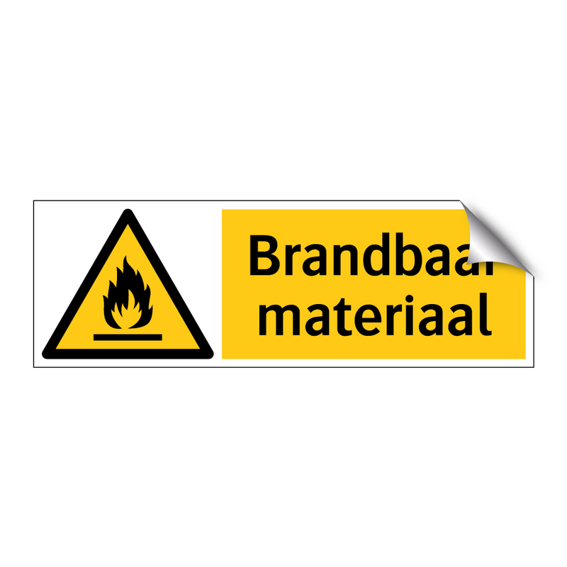 Brandbaar materiaal