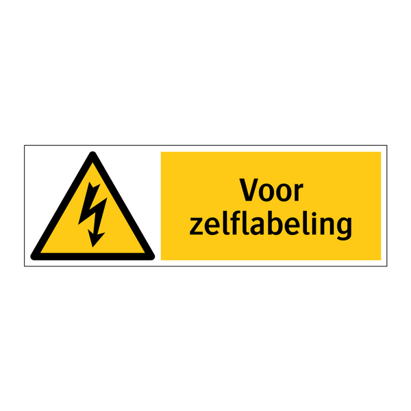 Voor zelflabeling