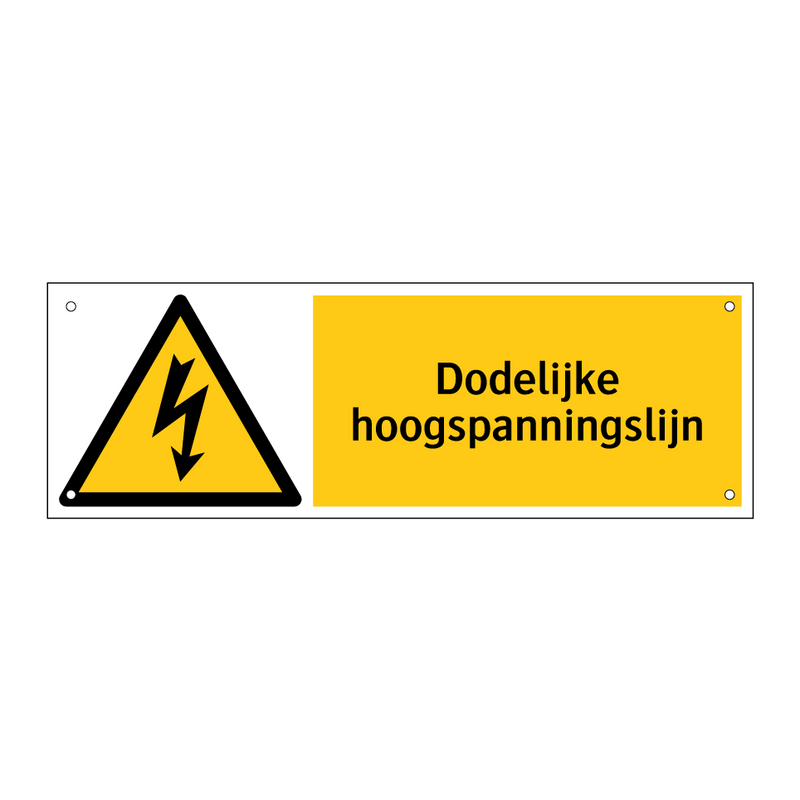 Dodelijke hoogspanningslijn