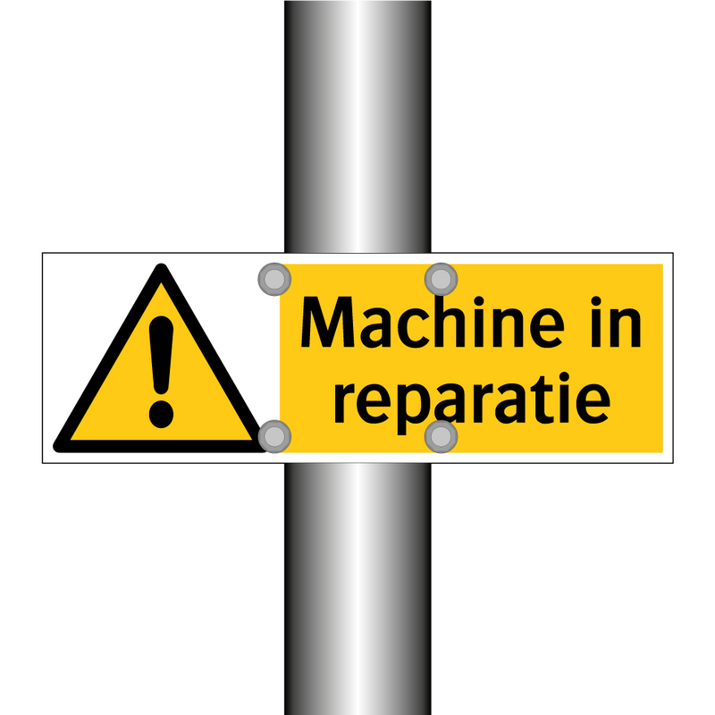 Machine in reparatie