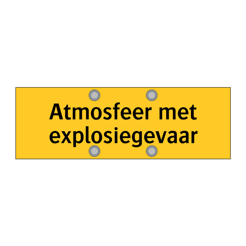 Atmosfeer met explosiegevaar & Atmosfeer met explosiegevaar & Atmosfeer met explosiegevaar