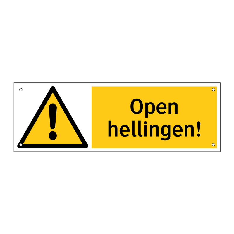 Open hellingen!