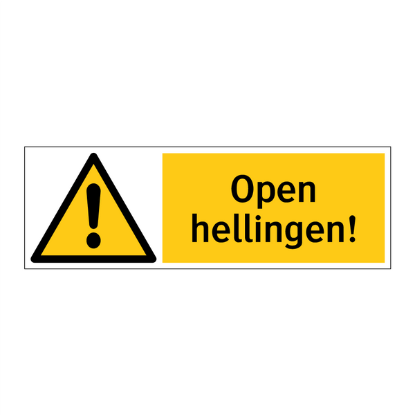 Open hellingen!