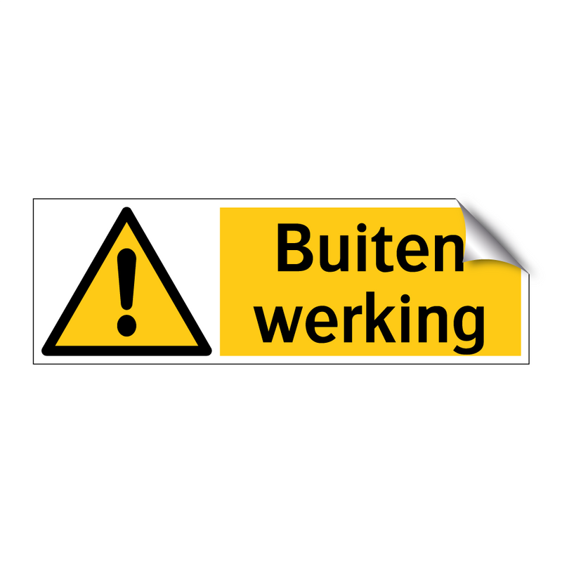 Buiten werking