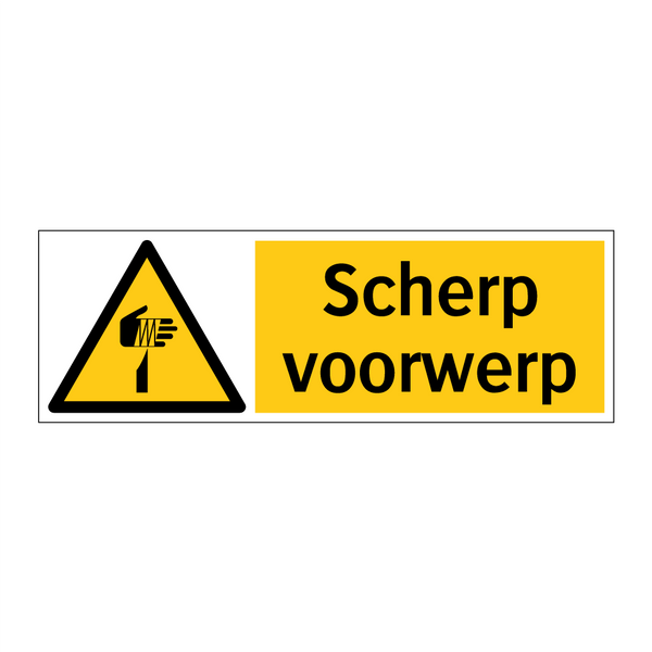 Scherp voorwerp