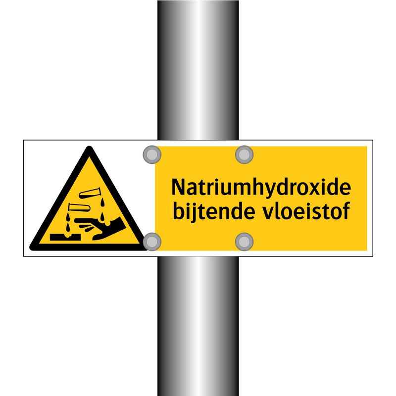 Natriumhydroxide bijtende vloeistof