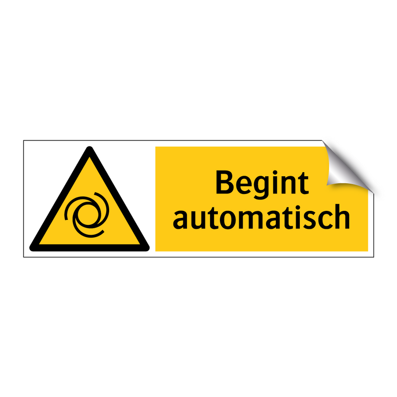 Begint automatisch