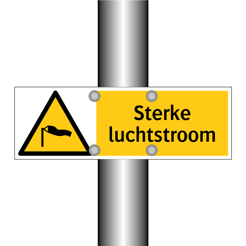 Sterke luchtstroom