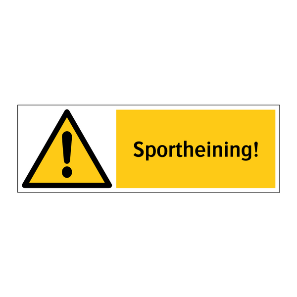 Sportheining!