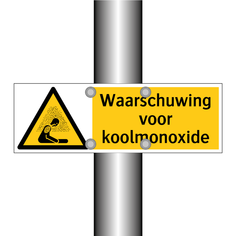 Waarschuwing voor koolmonoxide