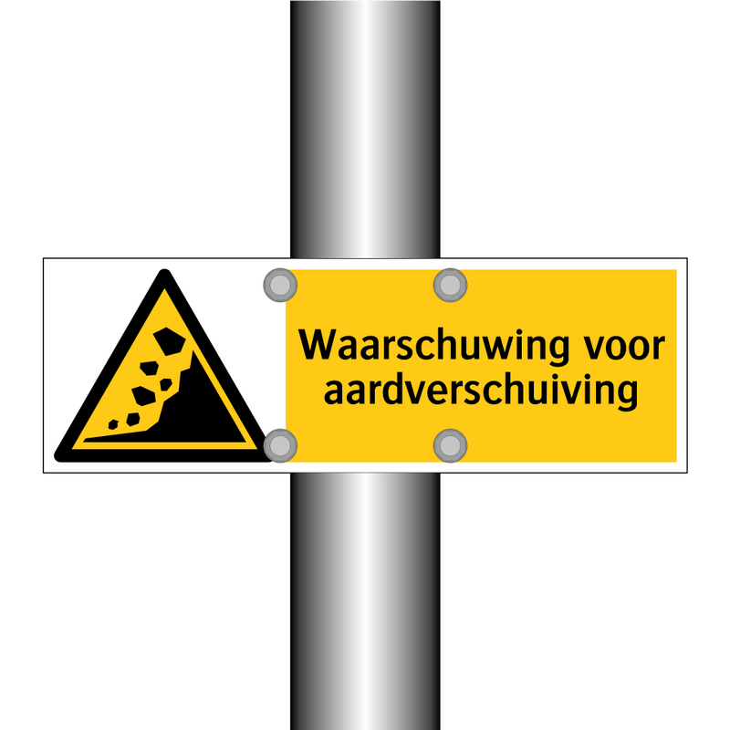 Waarschuwing voor aardverschuiving