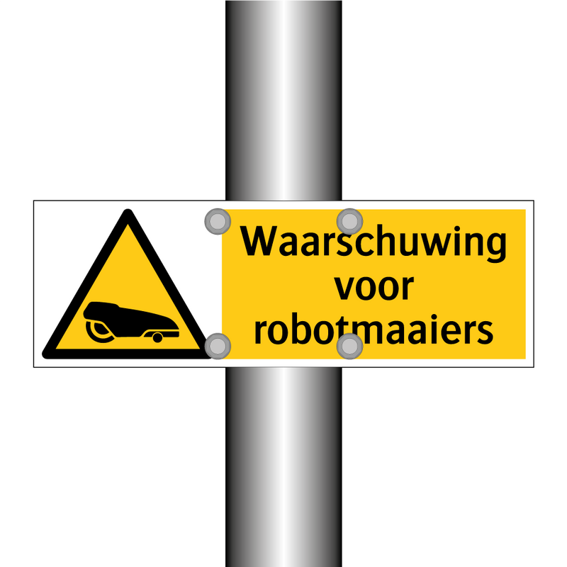 Waarschuwing voor robotmaaiers